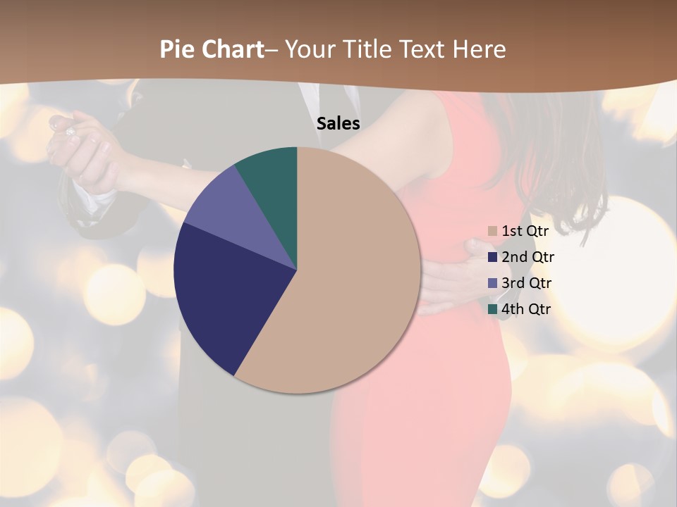 A Man And Woman Dancing Together In A Dance Pose PowerPoint Template