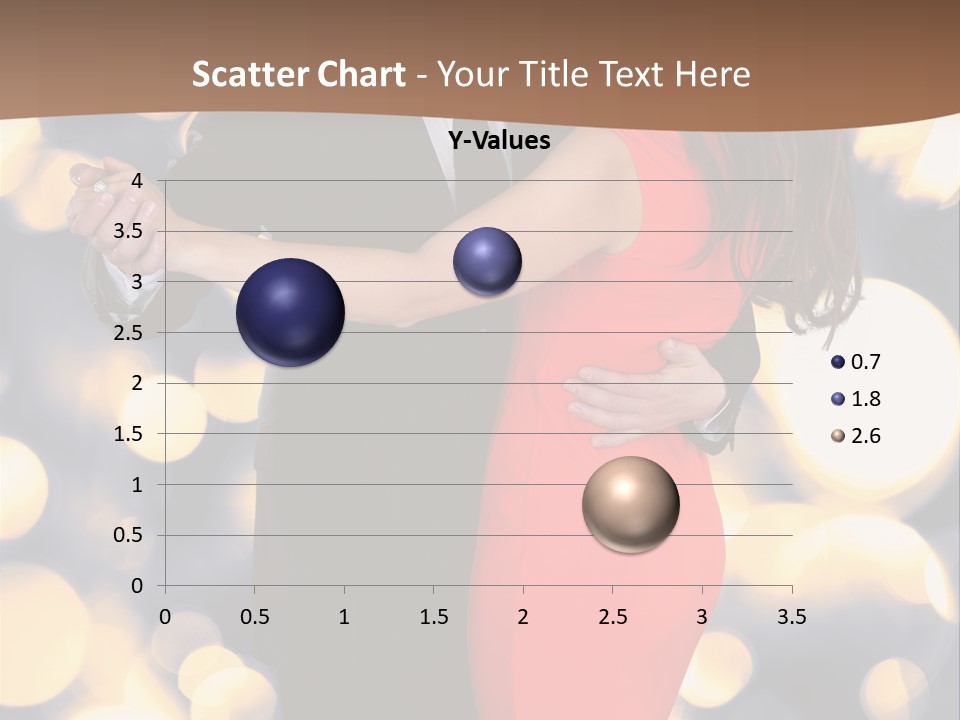 A Man And Woman Dancing Together In A Dance Pose PowerPoint Template