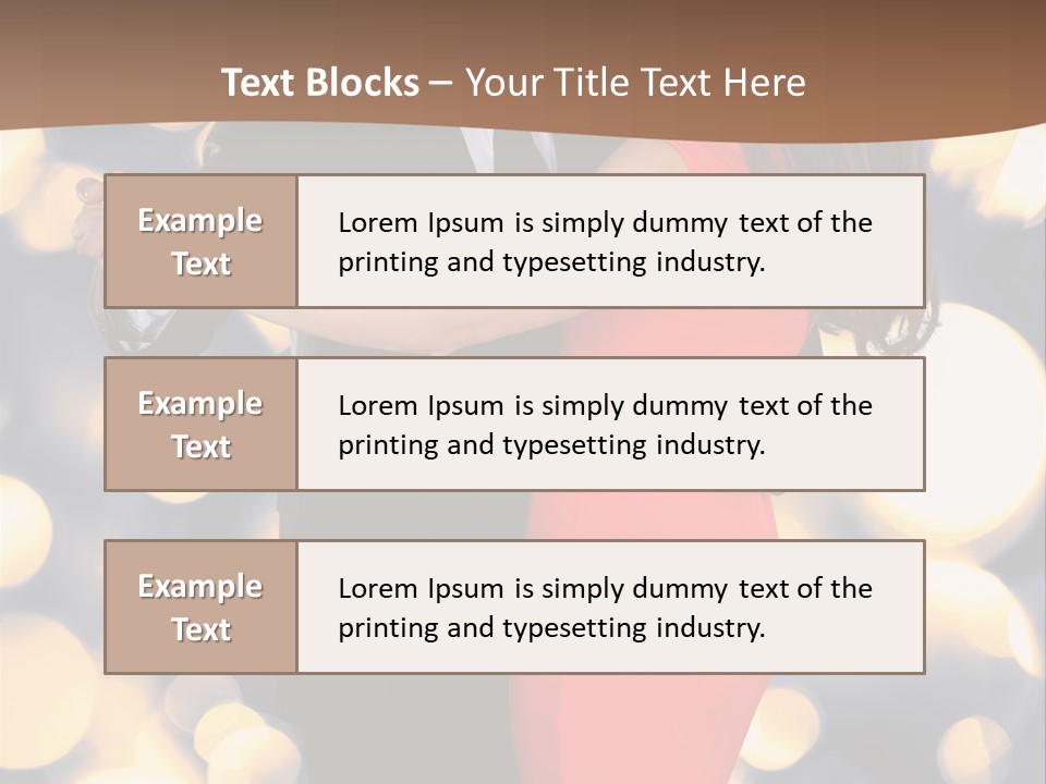 A Man And Woman Dancing Together In A Dance Pose PowerPoint Template