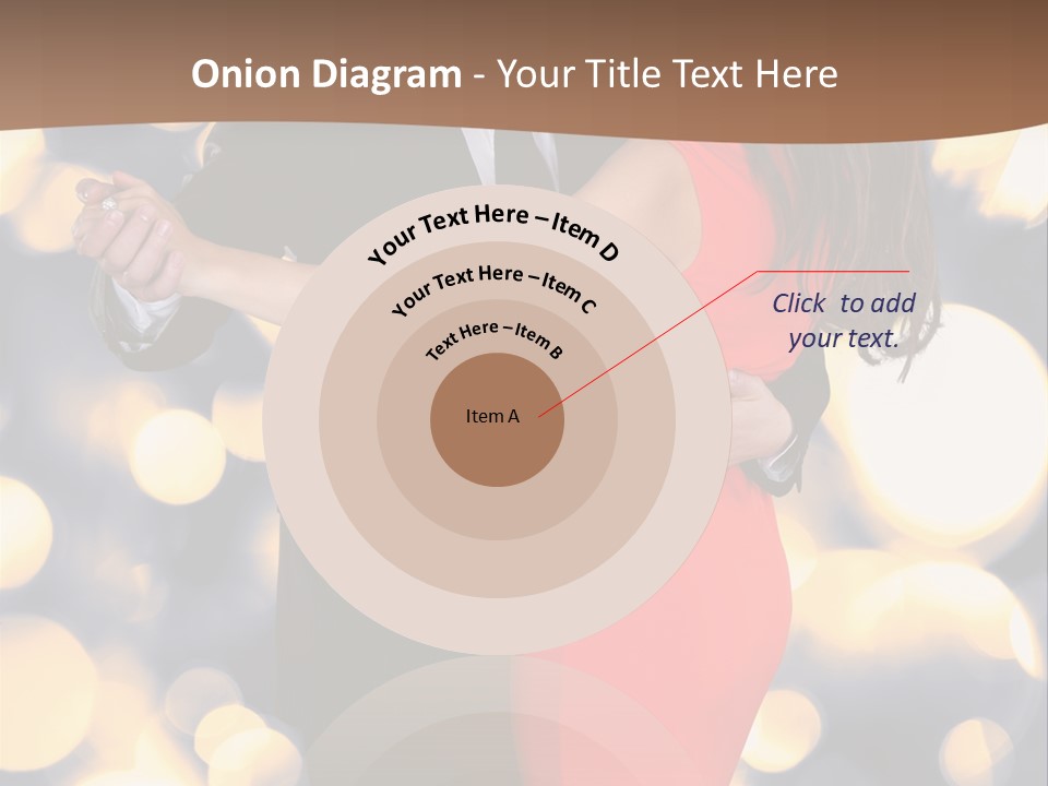 A Man And Woman Dancing Together In A Dance Pose PowerPoint Template