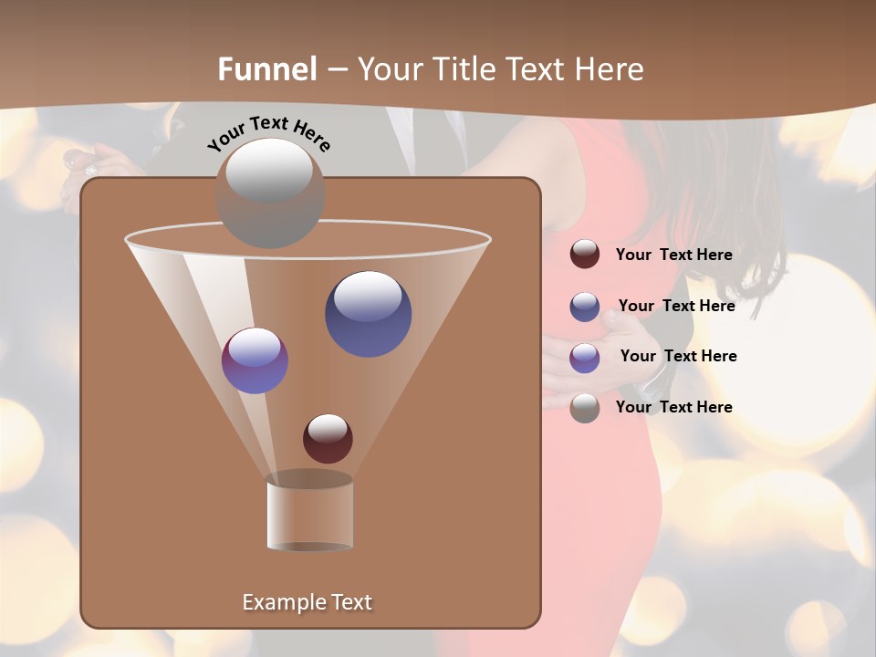 A Man And Woman Dancing Together In A Dance Pose PowerPoint Template