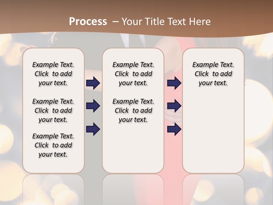 A Man And Woman Dancing Together In A Dance Pose PowerPoint Template