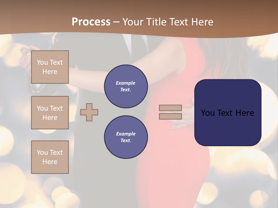 A Man And Woman Dancing Together In A Dance Pose PowerPoint Template