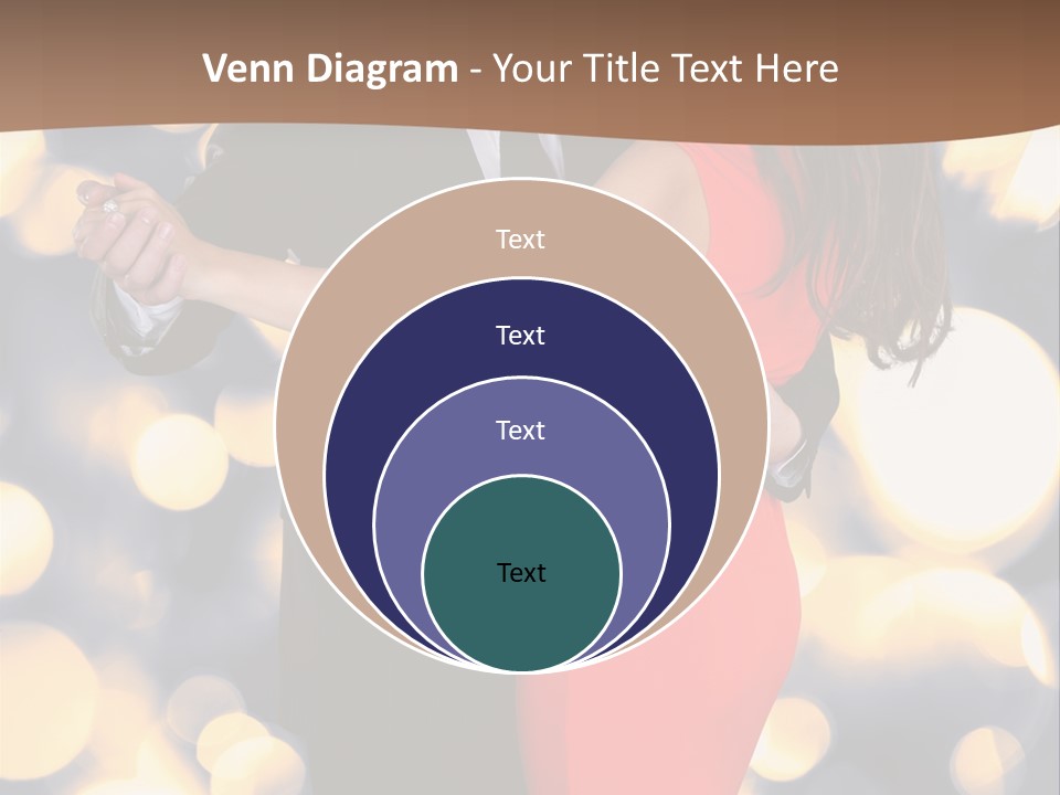 A Man And Woman Dancing Together In A Dance Pose PowerPoint Template