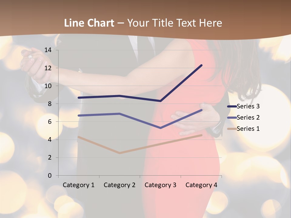 A Man And Woman Dancing Together In A Dance Pose PowerPoint Template
