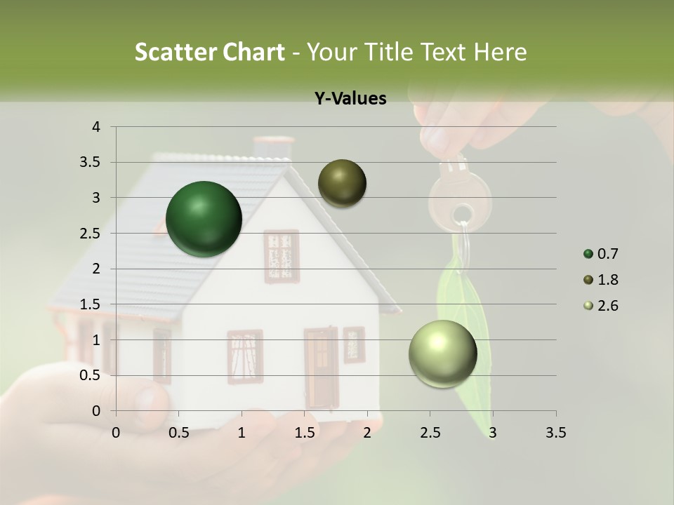 A Person Holding A Key To A House PowerPoint Template