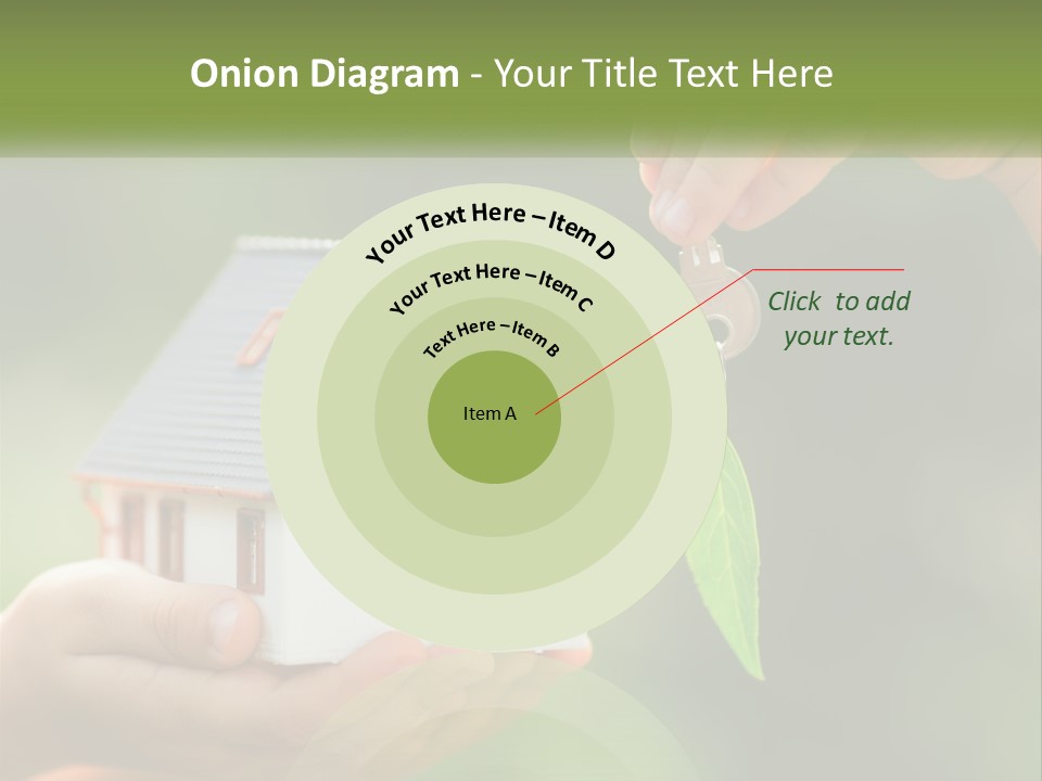 A Person Holding A Key To A House PowerPoint Template