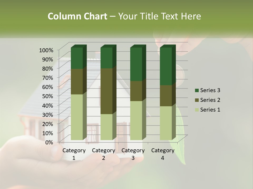 A Person Holding A Key To A House PowerPoint Template