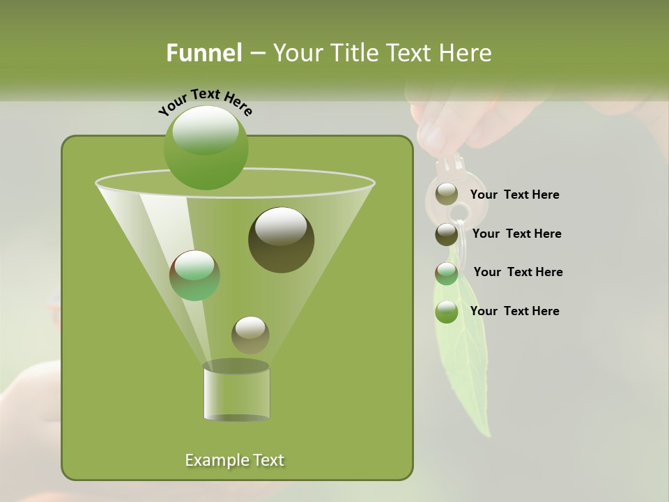 A Person Holding A Key To A House PowerPoint Template