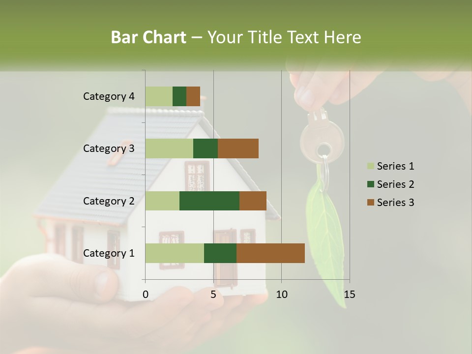 A Person Holding A Key To A House PowerPoint Template