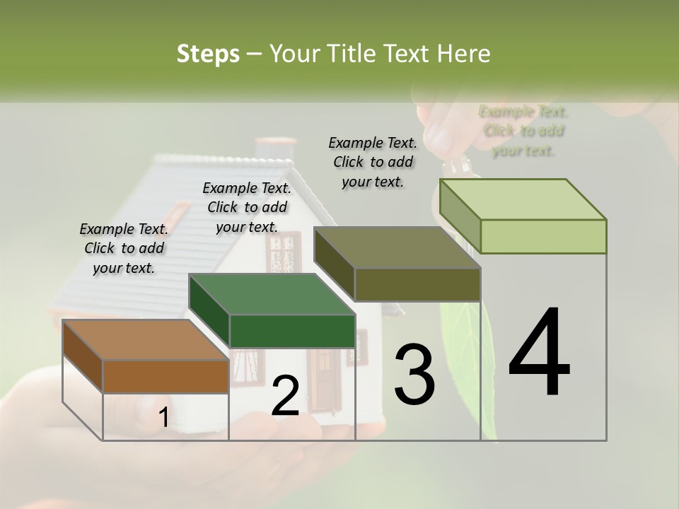 A Person Holding A Key To A House PowerPoint Template