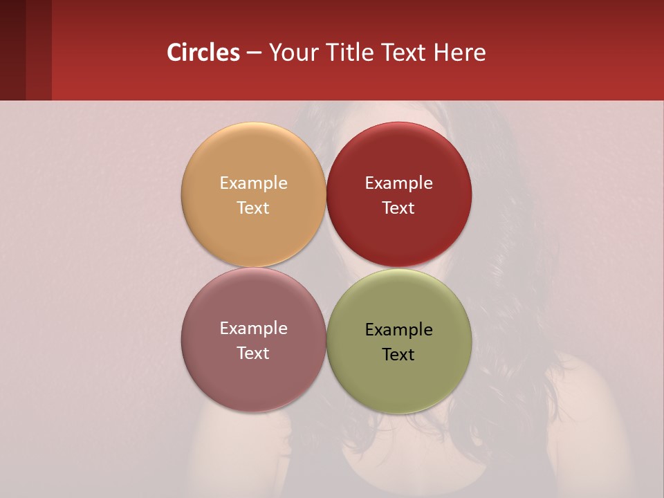 A Woman Making A Funny Face With Her Mouth Open PowerPoint Template