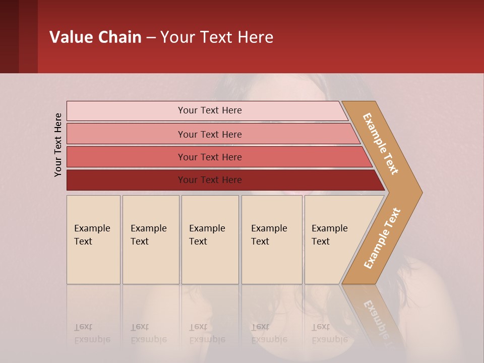 A Woman Making A Funny Face With Her Mouth Open PowerPoint Template