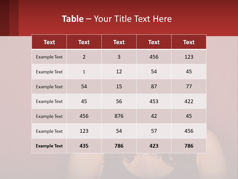 A Woman Making A Funny Face With Her Mouth Open PowerPoint Template
