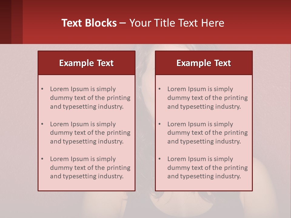 A Woman Making A Funny Face With Her Mouth Open PowerPoint Template