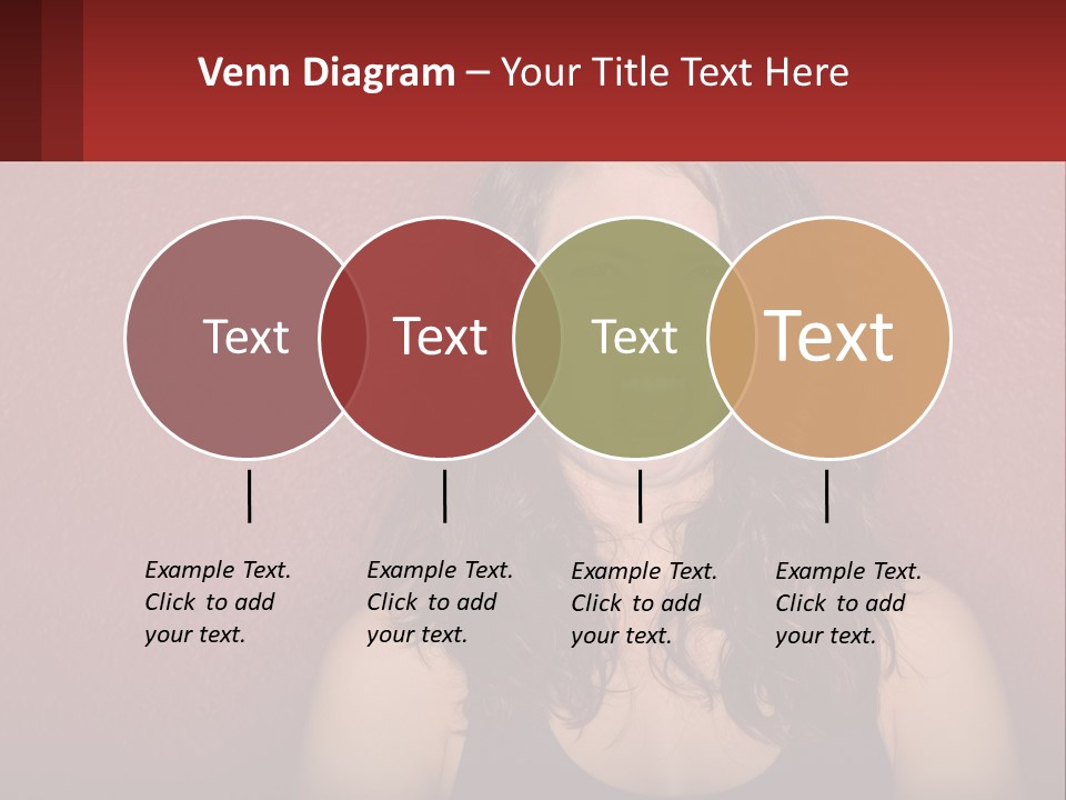 A Woman Making A Funny Face With Her Mouth Open PowerPoint Template