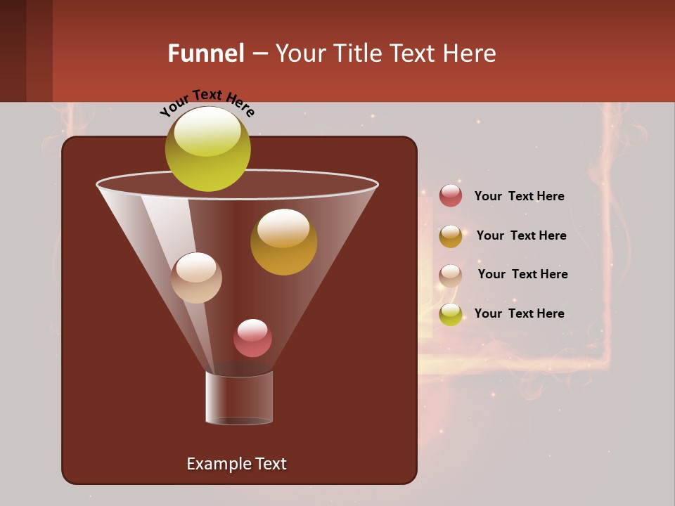 A Basketball Court With A Glowing Light In The Middle Of It PowerPoint Template
