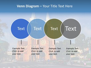 A Church With Two Towers With A Sky Background PowerPoint Template