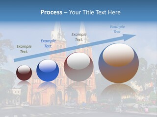 A Church With Two Towers With A Sky Background PowerPoint Template