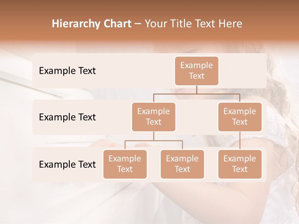 A Little Girl Playing A Piano Powerpoint Template PowerPoint Template
