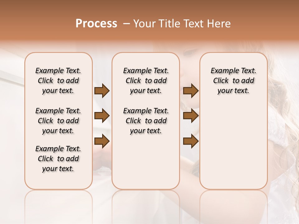 A Little Girl Playing A Piano Powerpoint Template PowerPoint Template