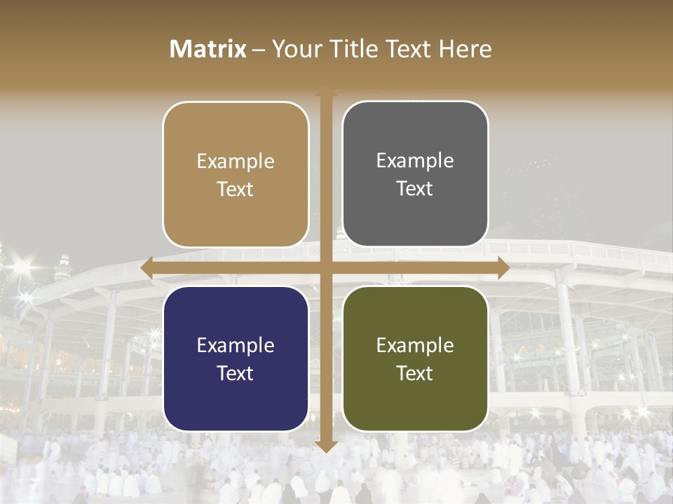 A Large Building With A Clock Tower In The Background PowerPoint Template