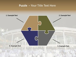 A Large Building With A Clock Tower In The Background PowerPoint Template