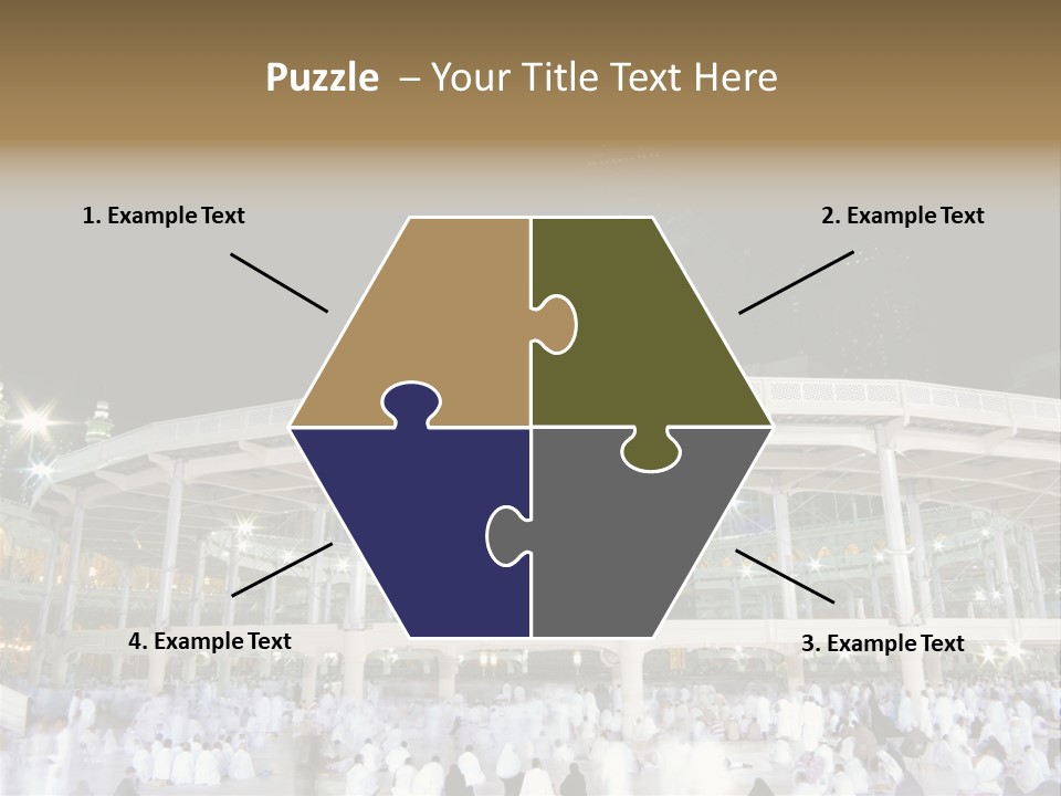 A Large Building With A Clock Tower In The Background PowerPoint Template