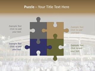 A Large Building With A Clock Tower In The Background PowerPoint Template