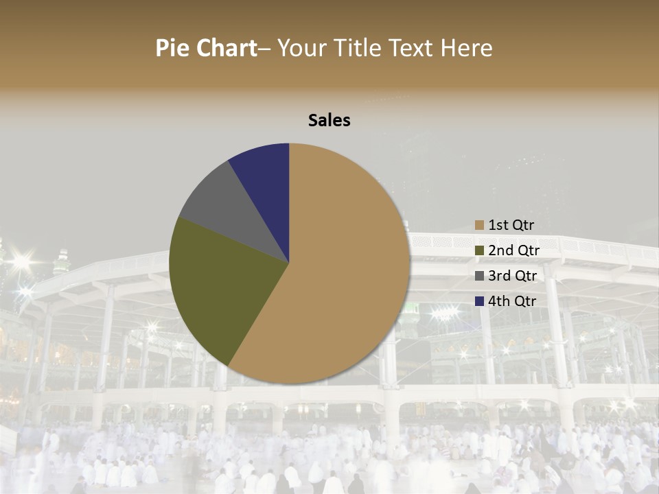 A Large Building With A Clock Tower In The Background PowerPoint Template