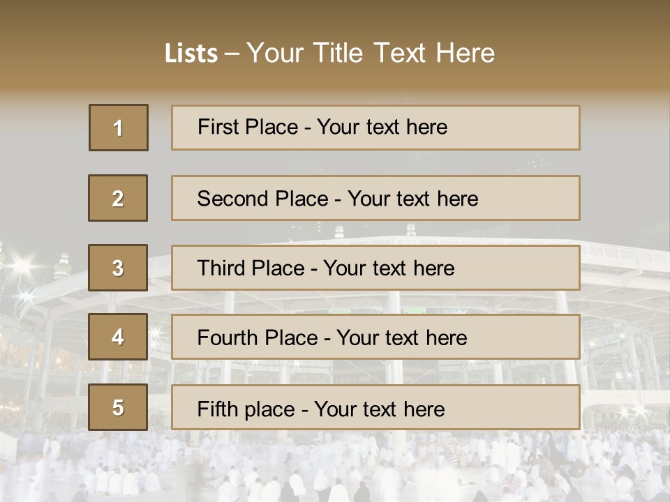 A Large Building With A Clock Tower In The Background PowerPoint Template