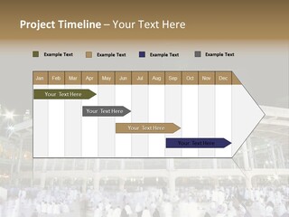 A Large Building With A Clock Tower In The Background PowerPoint Template