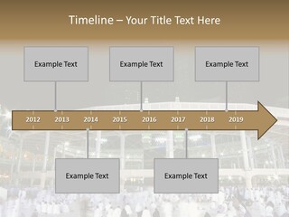 A Large Building With A Clock Tower In The Background PowerPoint Template