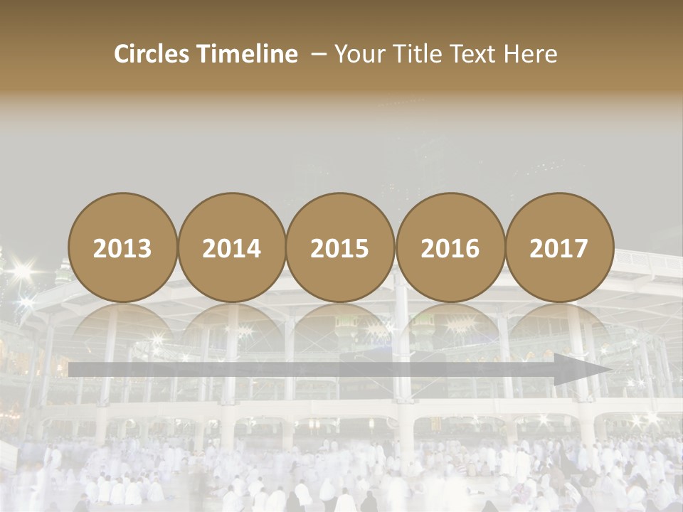 A Large Building With A Clock Tower In The Background PowerPoint Template