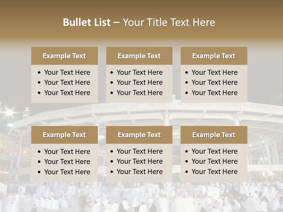 A Large Building With A Clock Tower In The Background PowerPoint Template