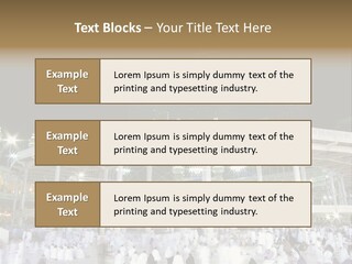 A Large Building With A Clock Tower In The Background PowerPoint Template