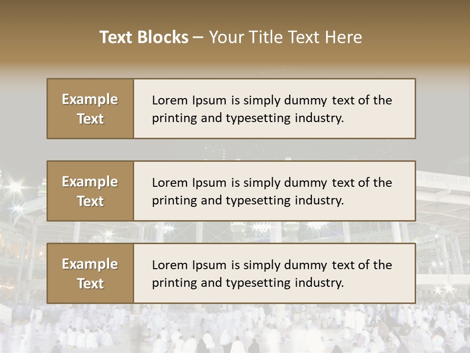 A Large Building With A Clock Tower In The Background PowerPoint Template