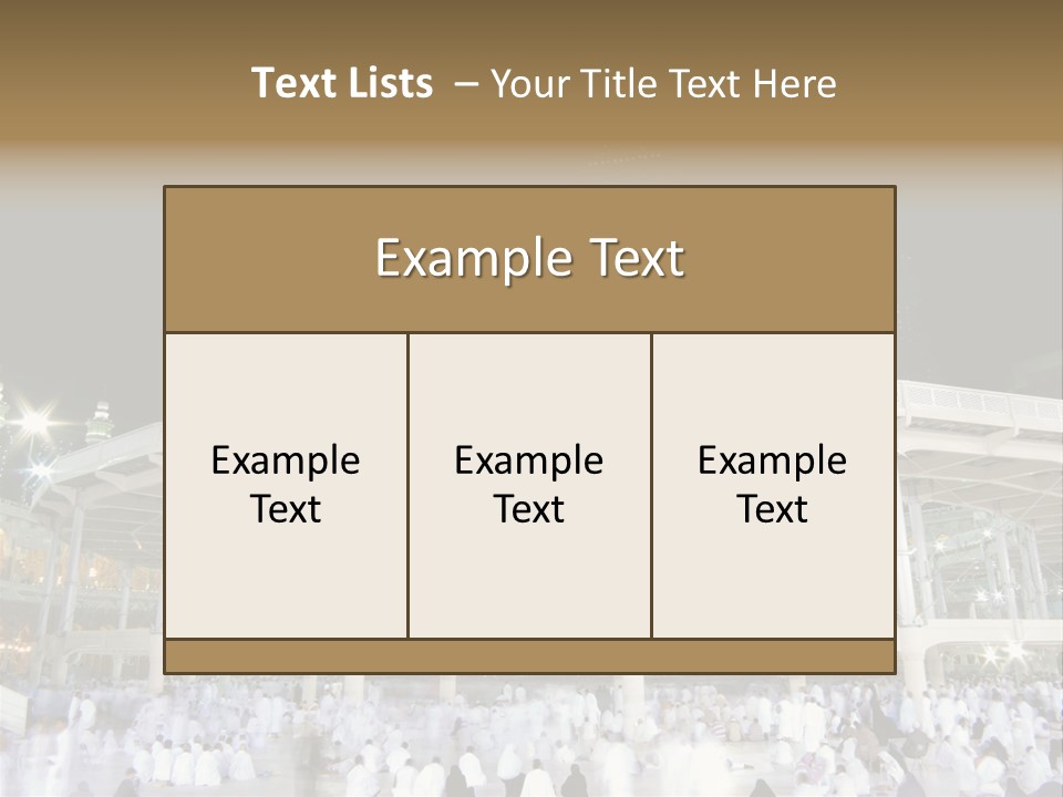 A Large Building With A Clock Tower In The Background PowerPoint Template