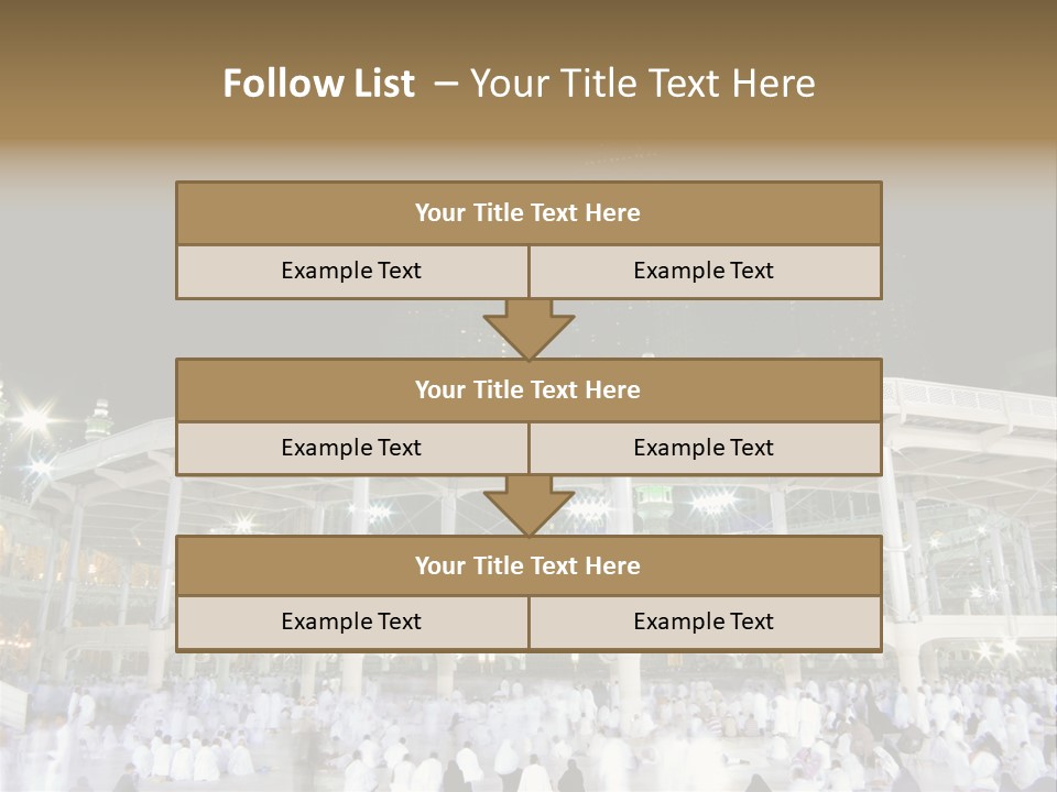 A Large Building With A Clock Tower In The Background PowerPoint Template