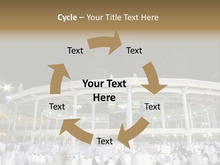 A Large Building With A Clock Tower In The Background PowerPoint Template