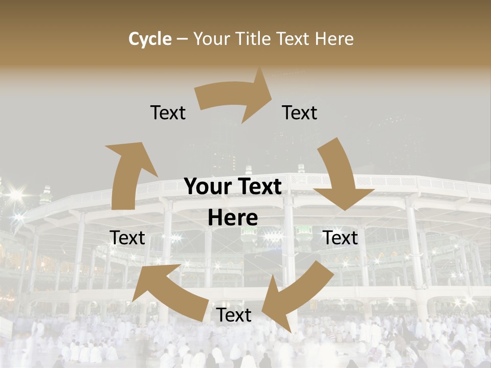 A Large Building With A Clock Tower In The Background PowerPoint Template