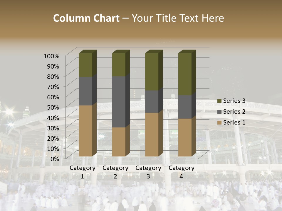 A Large Building With A Clock Tower In The Background PowerPoint Template