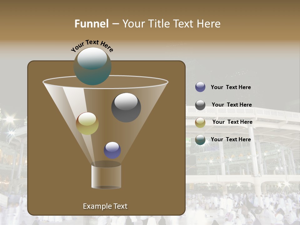 A Large Building With A Clock Tower In The Background PowerPoint Template