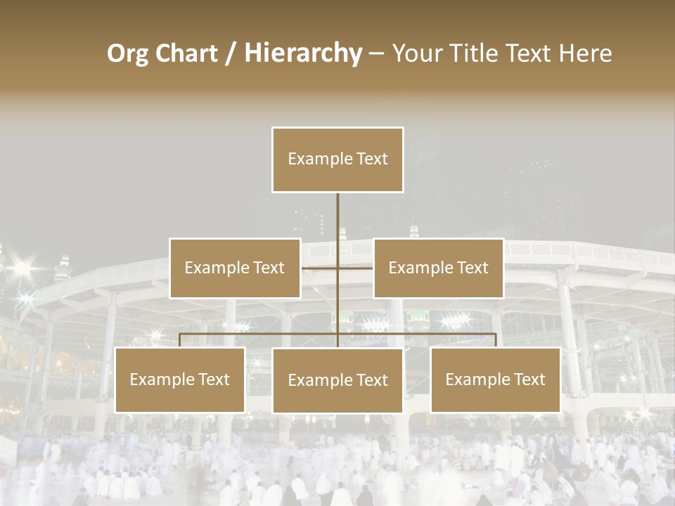 A Large Building With A Clock Tower In The Background PowerPoint Template