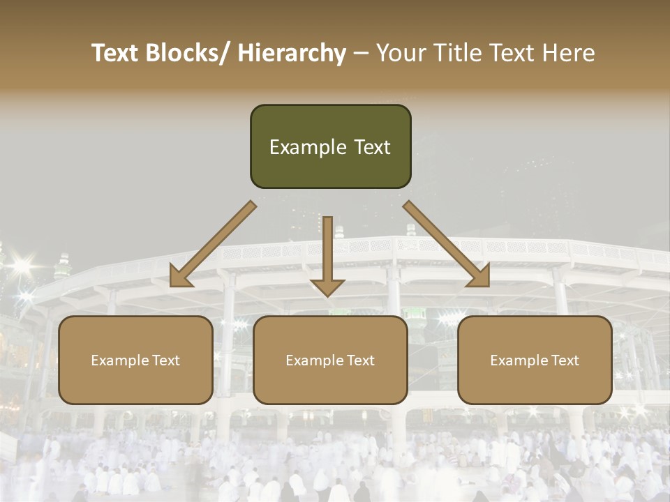 A Large Building With A Clock Tower In The Background PowerPoint Template