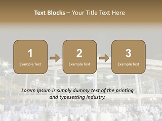 A Large Building With A Clock Tower In The Background PowerPoint Template