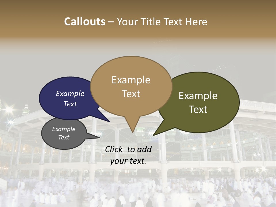 A Large Building With A Clock Tower In The Background PowerPoint Template