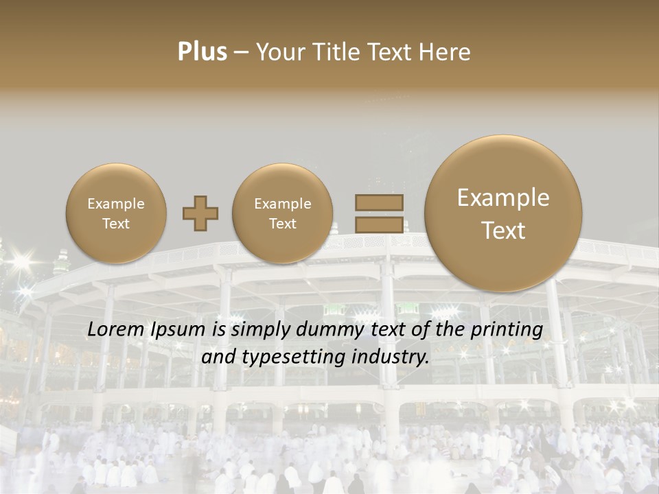 A Large Building With A Clock Tower In The Background PowerPoint Template