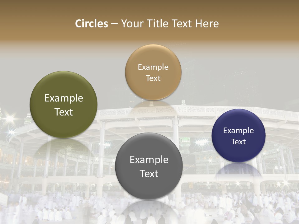 A Large Building With A Clock Tower In The Background PowerPoint Template