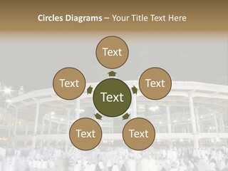 A Large Building With A Clock Tower In The Background PowerPoint Template